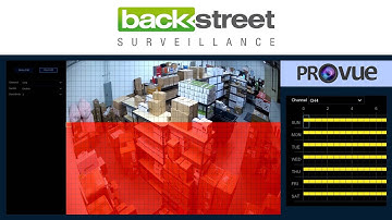 ProVue Video Surveillance System - Motion Activated Recording