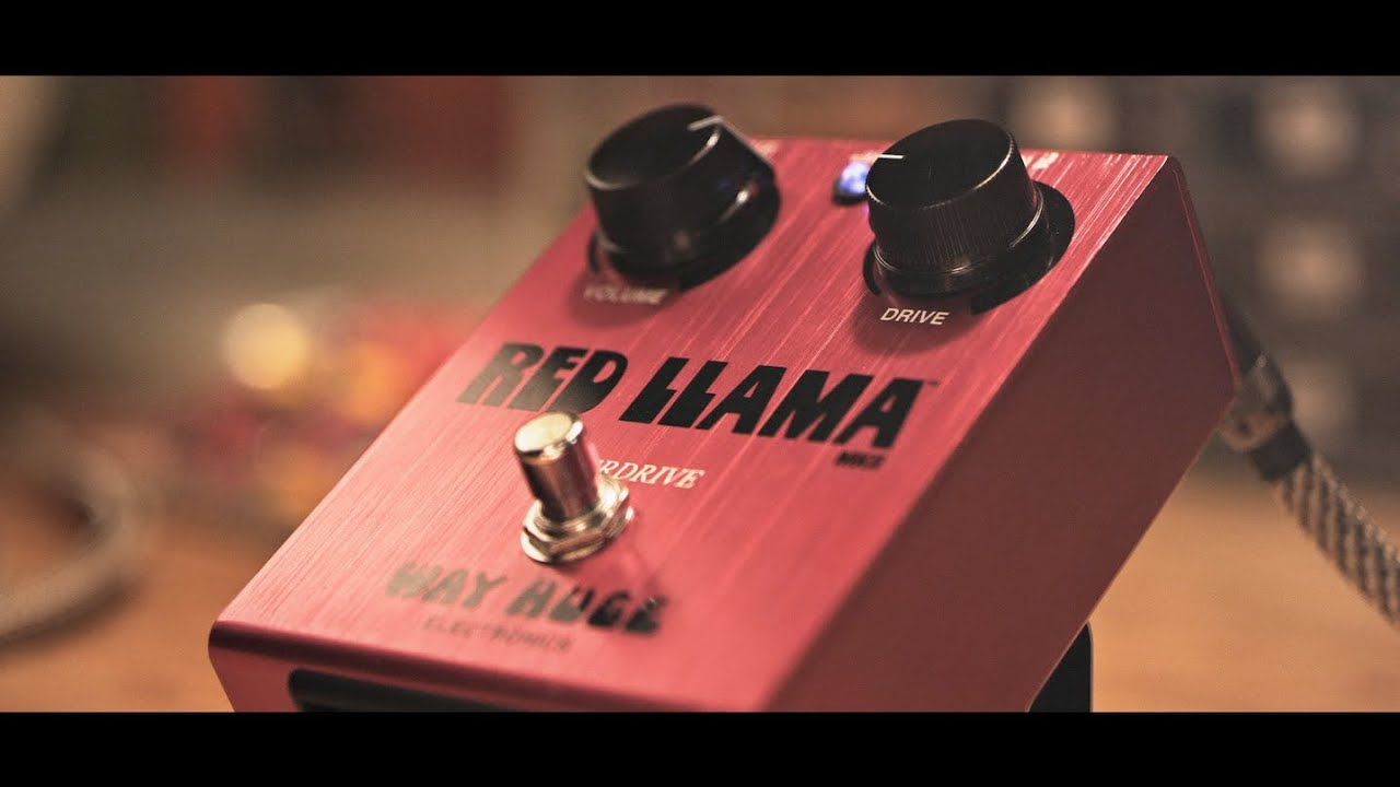 ギター Way Huge WM37 Red Llama Overdrive MkIII Way Huge Red Llama Overdrive MkIII Smalls Pedal | Sweetwater