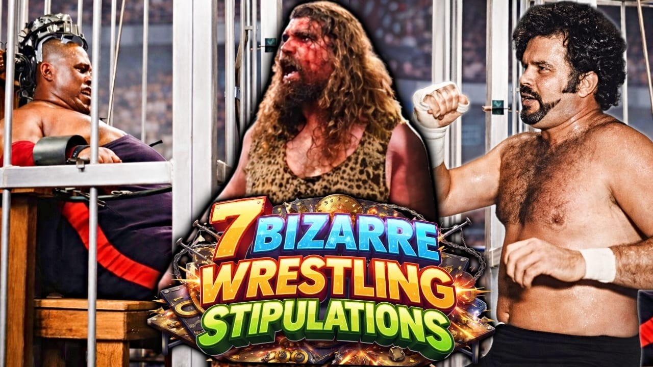 7 странных типов борцовских поединков, которые звучат неправдоподобно (но на самом деле имели мес...