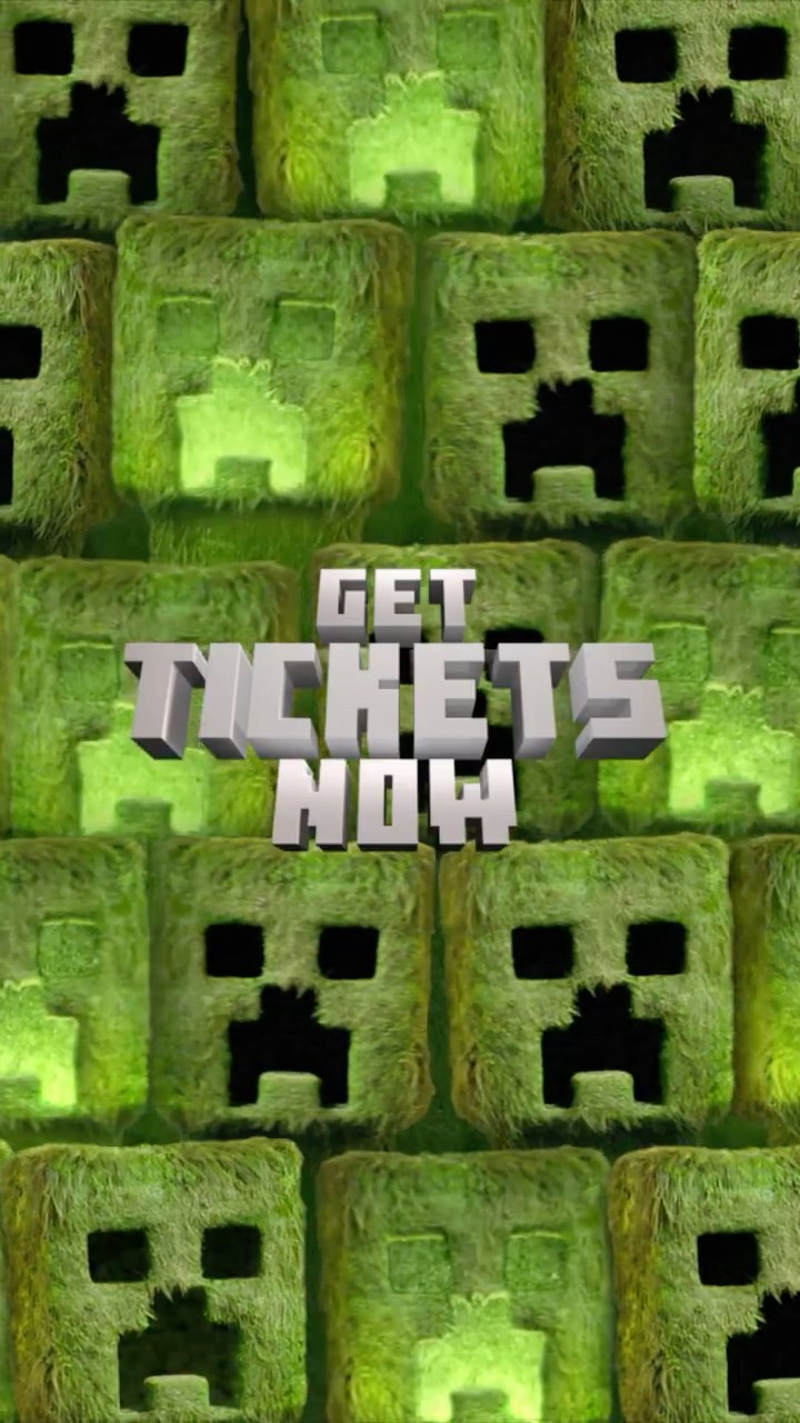 The Overworld is just one ticket away!#MinecraftMovie only in theaters April 4. Get tickets now.