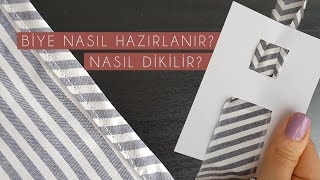 Biye Nasıl Hazırlanır Ve Nasıl Dikilir Dikiş Dersleri - Kendin Yap Diy