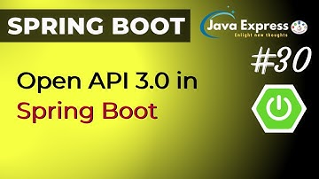 #28.How to implement Open API 3.0 ( Swagger 3) in SpringBoot Application  ? @JavaExpress