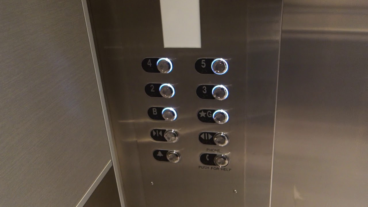 RUINED KONE (FORMER TURNBULL) Traction Main Elevators at Hudson's Bay