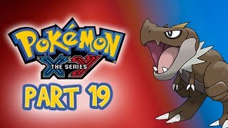 Pokemon X and Y Gameplay Walkthrough Part 19 - Glittering Cave Jaw Fossil Tyrunt TM 65 Shadow Claw