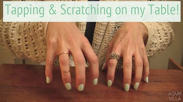ASMR * Theme: My Table!! * Tapping & Scratching * Fast Tapping * No Talking * ASMRVilla