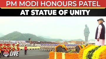 LIVE: PM Modi Leads Nation In Tribute To Sardar Patel On Rashtriya Ekta Diwas At Statue Of Unity