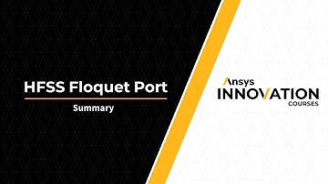 Summary of the Floquet Port Series