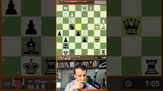Contra - jogo ABSURDO! ♟️🔥  #chess #chesscom #xadrez #chessmaster #chessgame #puzzle #react