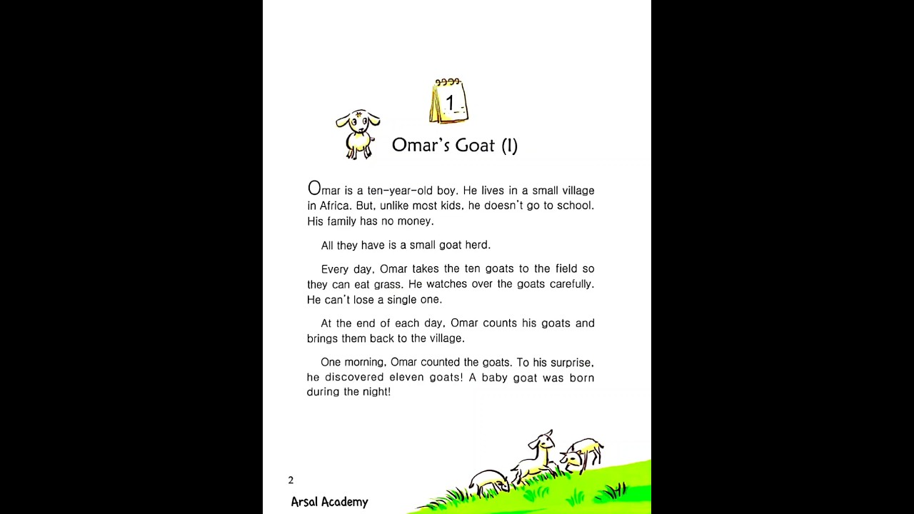 Omer's Goat | One Story A Day | Story 1 & 2 