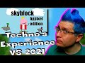 Technoblade's Hypixel Skyblock Experience REACTION! Minecraft Meets MMORPG...