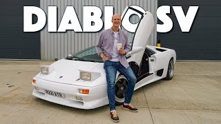 Getting A Coffee In A Lamborghini Diablo SV!