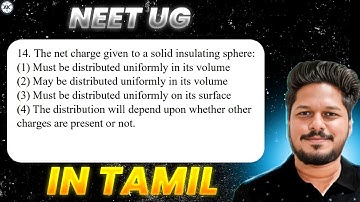 The net charge given to a solid insulating sphere
