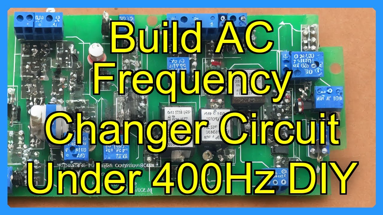Build AC Frequency Changer Circuit Under 400 Hz DIY