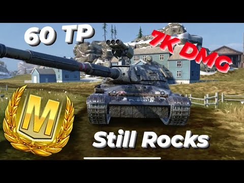 60 TP 🇵🇱 Still Rocks 🔥 7K DMG Ace | WOTBLITZ ⚡ WOTB ⚡ - YouTube