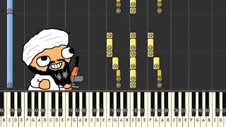 Video thumbnail of "Salil Sawarim (Synthesia piano cover)"