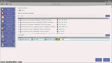 Book out to tenant - Key Handler, key management and tracking software, letting/estate agents
