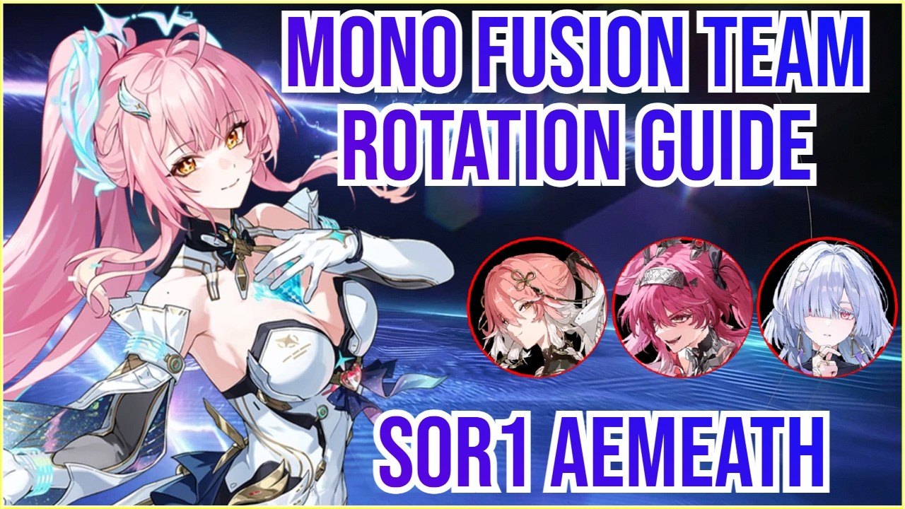 NO LYNAE? NO PROBLEM! S0R1 AEMEATH MONO FUSION TEAM ROTATION SHOWCASE! | Wuthering Waves 3.1