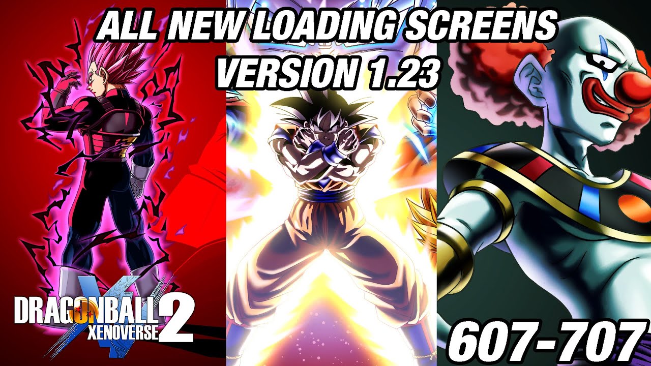 DLC 18 ALL NEW LOADING SCREENS IN DRAGON BALL XENOVERSE 2 - YouTube