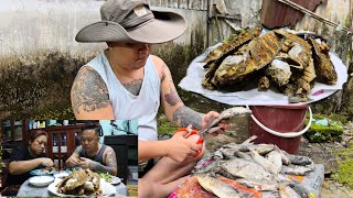 Mengoreng Ikan Talapia Rezeki Menjala Dapat Banyak // Makan Sama Nasi Putih Cecah Kicap Limau…//
