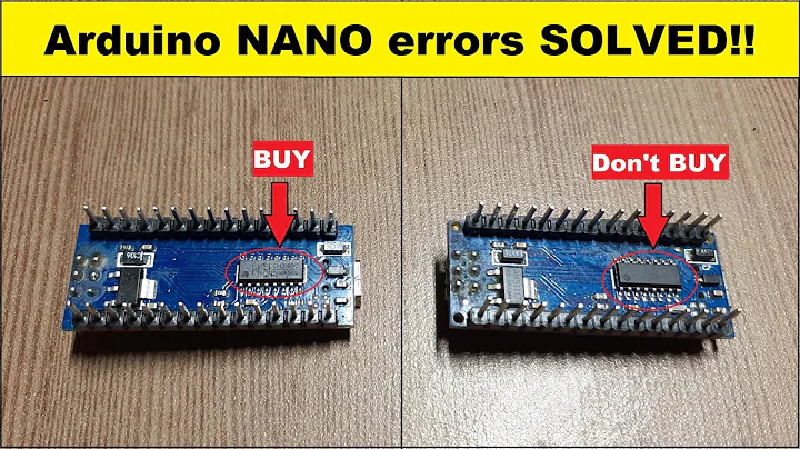 #51 SOLVED!! Every Arduino NANO error || PR ROBOTICS