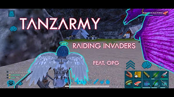 Wiping Chinese Invaders feat. OPG ⚚ Official PvP Easy ⚚ Ark Mobile