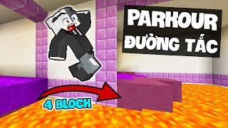 MINECRAFT nhưng PARKOUR SIÊU NOOB? Siro phá đảo map bằng đường tắc SIÊU NHANH