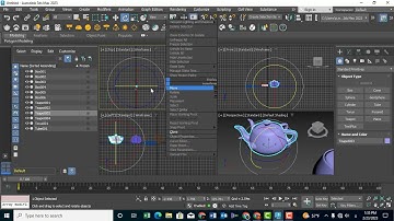3ds Max 2023: Transform Tools (Move, Copy, Clone, Rotate, Scale) & Selection