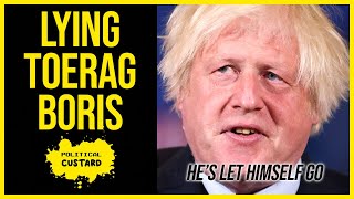 Watching BORIS 'Lying Toe Rag' JOHNSON Lie Again & Again...