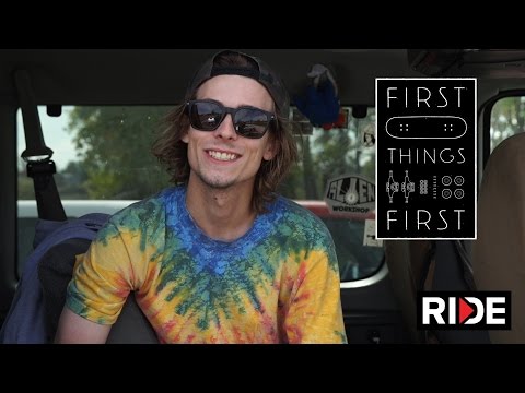 Tyler Bledsoe's First Skateboard - First Things First