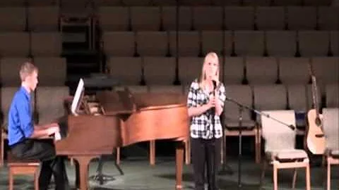 Jennifer Ligon sings Glitter in the Air.