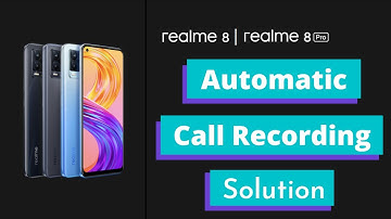 Automatic call recording in Realme 8 | How to enable automatic call recording in realme 8