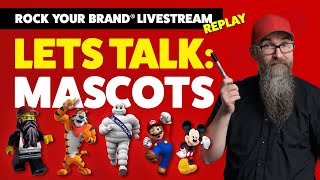 Brand Mascots and Mascot Logos - Rock Your Brand Live Stream - Replay🤘 by Rock Your Brand® 1,304 views 2 years ago 1 hour, 18 minutes