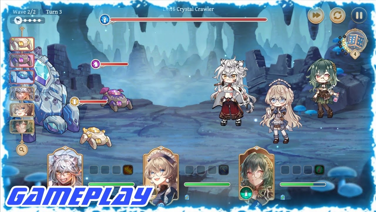 Kyrie & Terra: Eternal Gameplay (Android iOS) - RPG Game