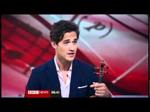 Charlie Siem on BBC Breakfast