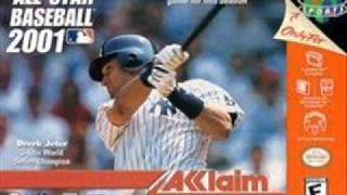 All Star Baseball 2001 Open And Main Menu Theme