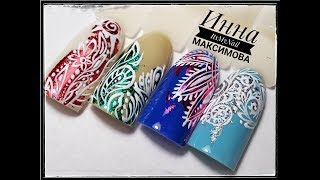 🌸 ТОНКИЕ линии 🌸 ФОЛЬГА на ногтях 🌸 Дизайн ногтей гель лаком 🌸 🌸 ТОНКИЕ линии 🌸 ФОЛЬГА на ногтях 🌸 Дизайн ногтей гель лаком 🌸
