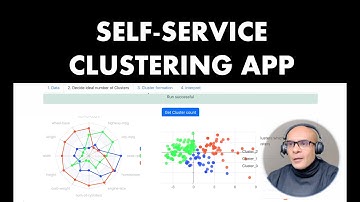 Self-service CLUSTERING APP: A Full Demo Walkthrough