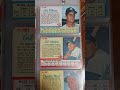 62 Post cereal / Jello baseball cards complete set