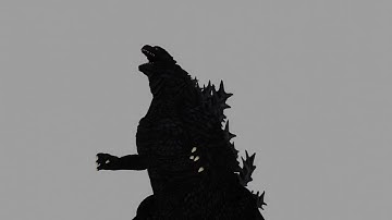 MMD/Blender Ride Godzilla Animation Test