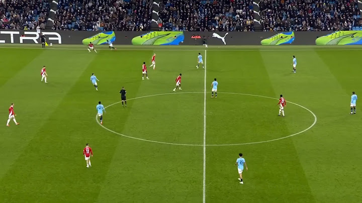 Manchester City vs Salford City, Key Moments