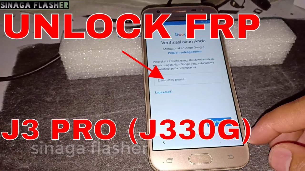 How TO Bypass FRP samsung J3 Pro (J330G) N0 PC