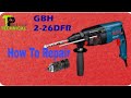 2-26 Bosch Rotary Hammer Drill Full Service, How to repair bosch GBH 2-26  hammer