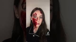 ⚠️TW FAKE 🩸⚠️ #makeup #31daysofhalloweenmakeup #halloween #halloweeen #halloweenaddict
