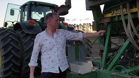 How to calibrate John Deere 750a Electric Seed drill