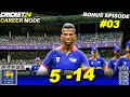 Unstoppable Bowling! 💥 5–14 vs England Masters | CRICKET 24 Career Mode Bonus Episode 03