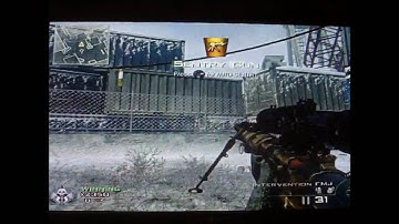 Modern Warfare2- *NEW* Automatic Intervention Sniper Glitch Tutorial (No Mods) : Xbox 360