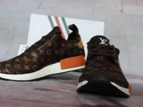 Supreme x Louis Vuitton x Adidas NMD R1 Boost HD Review - YouTube