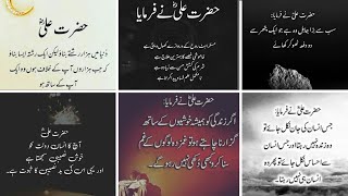 Best Quotes in Urdu Aqwal e Zareen Pictures Islamic Aqwal | New Dp Quotes Motivational Video #quotes