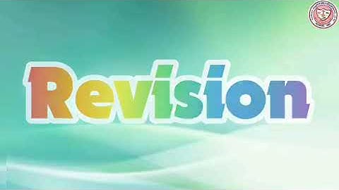 Class 3 English   Revision 6