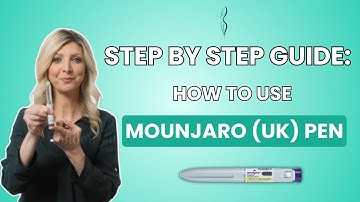 How to Use Mounjaro (Tirzepatide) UK injection Pen - Step by Step Guide